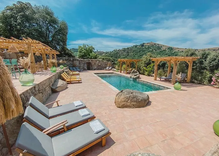 De Luxe 4 Etoiles A Pietralba, 4 Piscine Chauffee Balagne