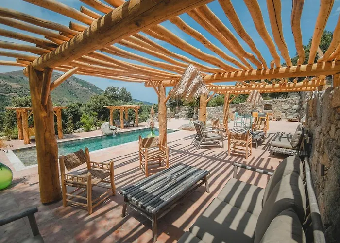 De Luxe 4 Etoiles A Pietralba, 4 Piscine Chauffee Balagne